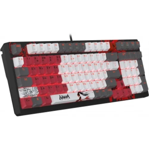 Клавиатура A4Tech Bloody S98 Naraka BLMS Plus механическая черный/красный USB for gamer LED (S98 NAR Клавиатура A4Tech Bloody S98 Naraka BLMS Plus механическая черный/красный USB for gamer LED (S98 NAR